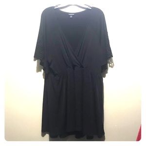 torrid Black Babydoll w/ Lace Sleeve sz 3
